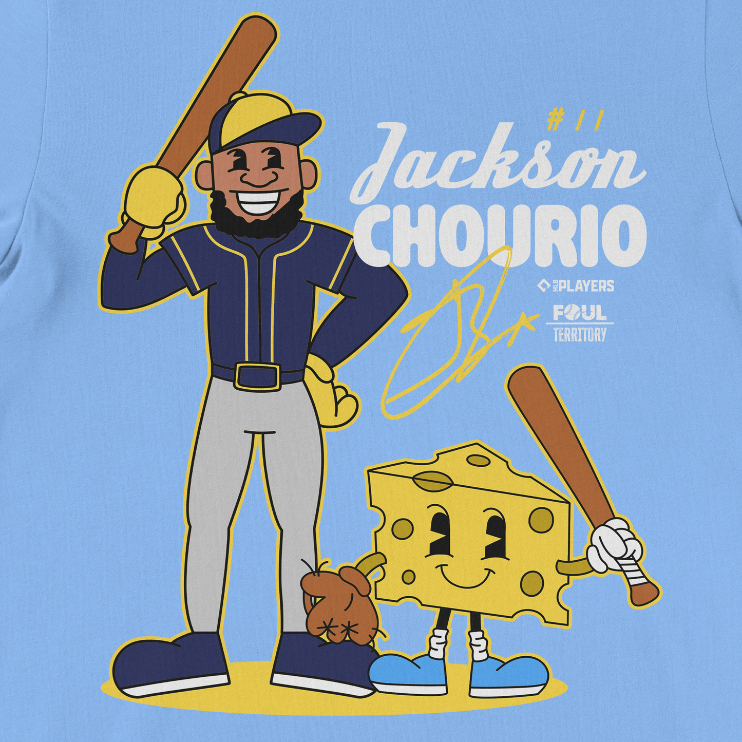 Jackson Chourio | Animated Players | Standard Tee | F&B