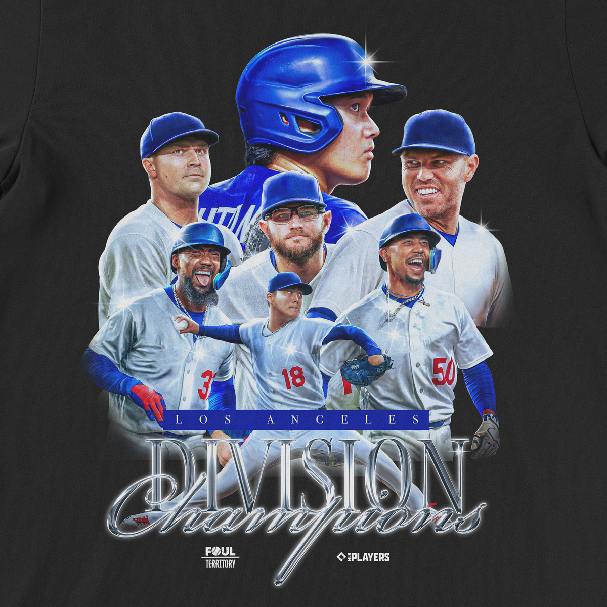 Dodgers NL West Champions | Standard Tee