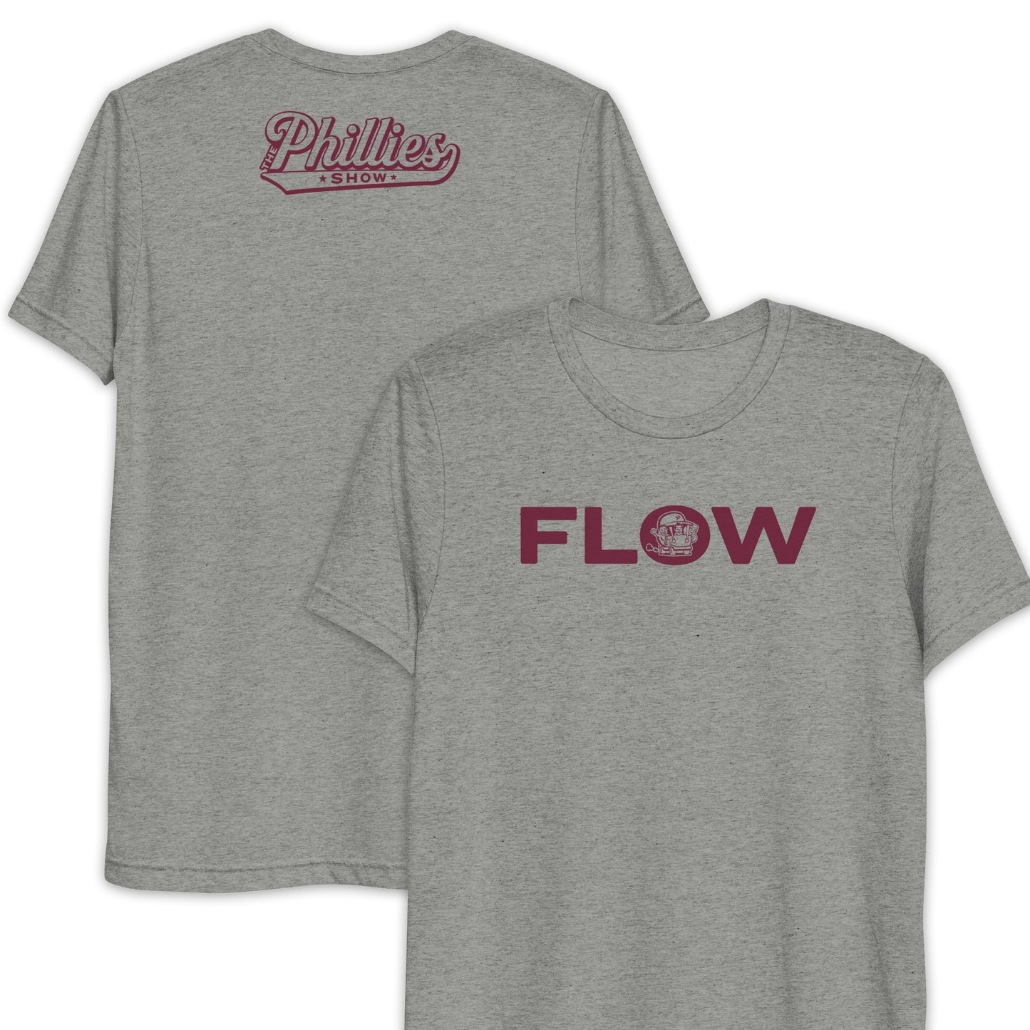 Flow | The Phillies Show | Lightweight Tri-Blend Tee