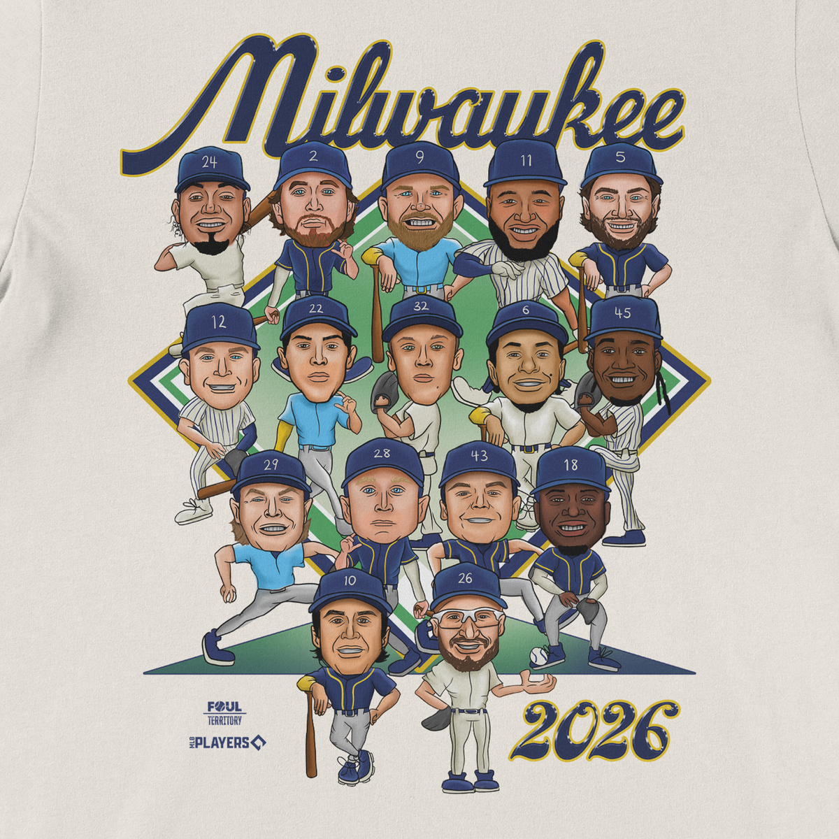 Milwaukee 90s Style Caricatures