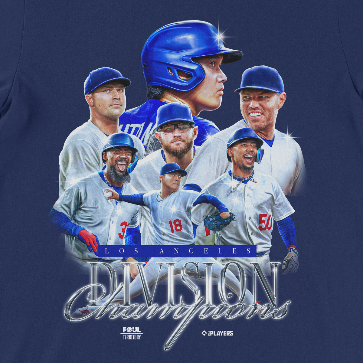 Dodgers NL West Champions | Standard Tee