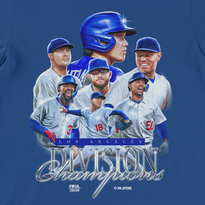 Dodgers NL West Champions | Standard Tee